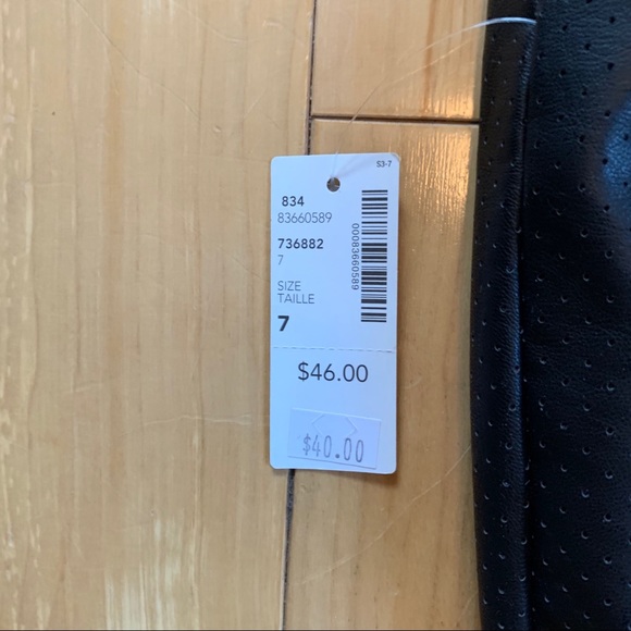 2/$35 Faux leather pencil skirt ( NWT) - Picture 4 of 5